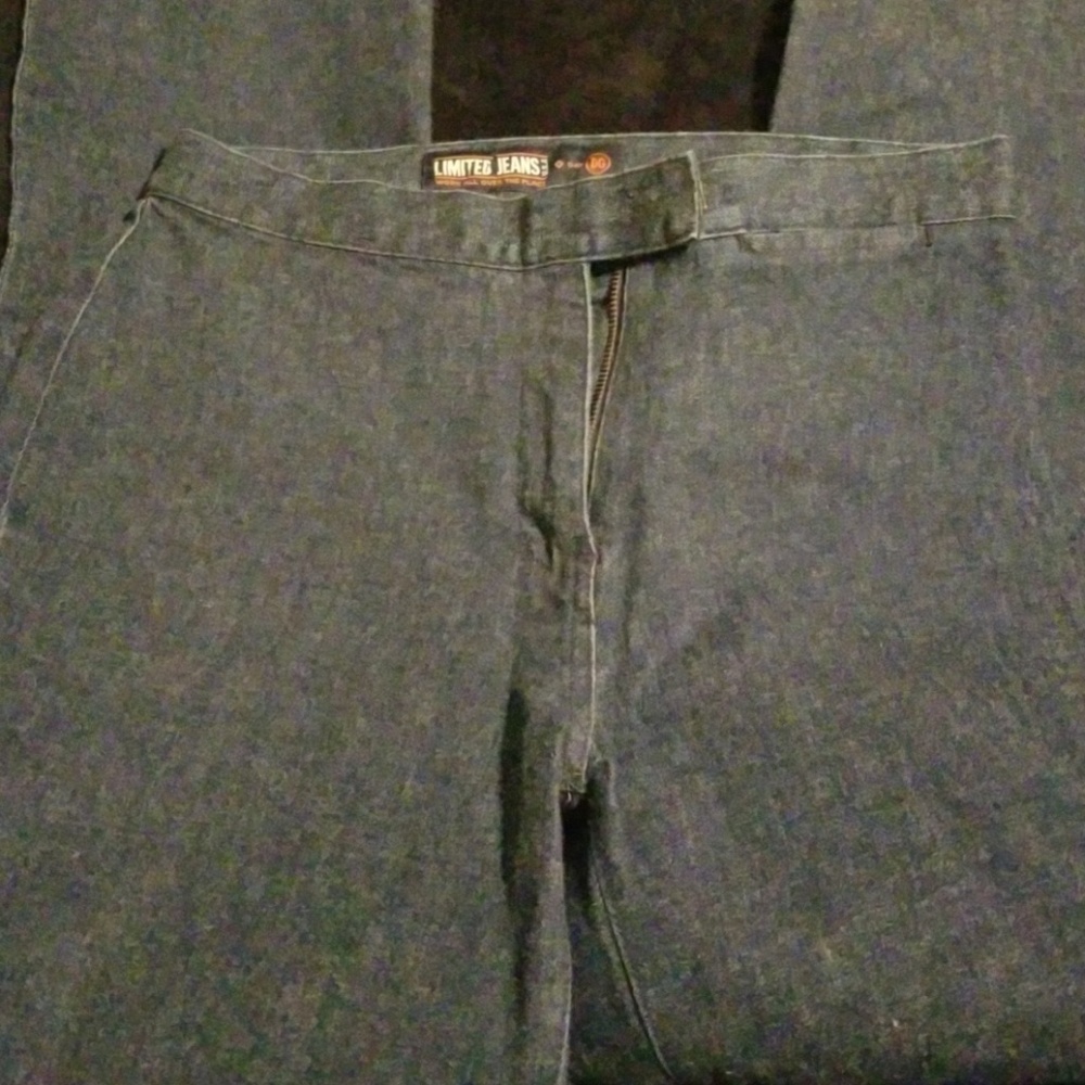 Dark denim stretch jean